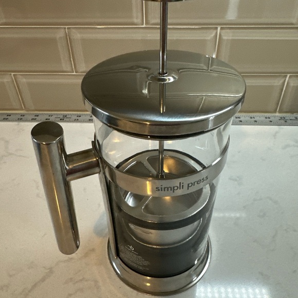 Simply Press French Press‎ Coffee Maker Stainless Steel - Picture 4 of 7